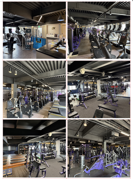 헬스장 기구사진